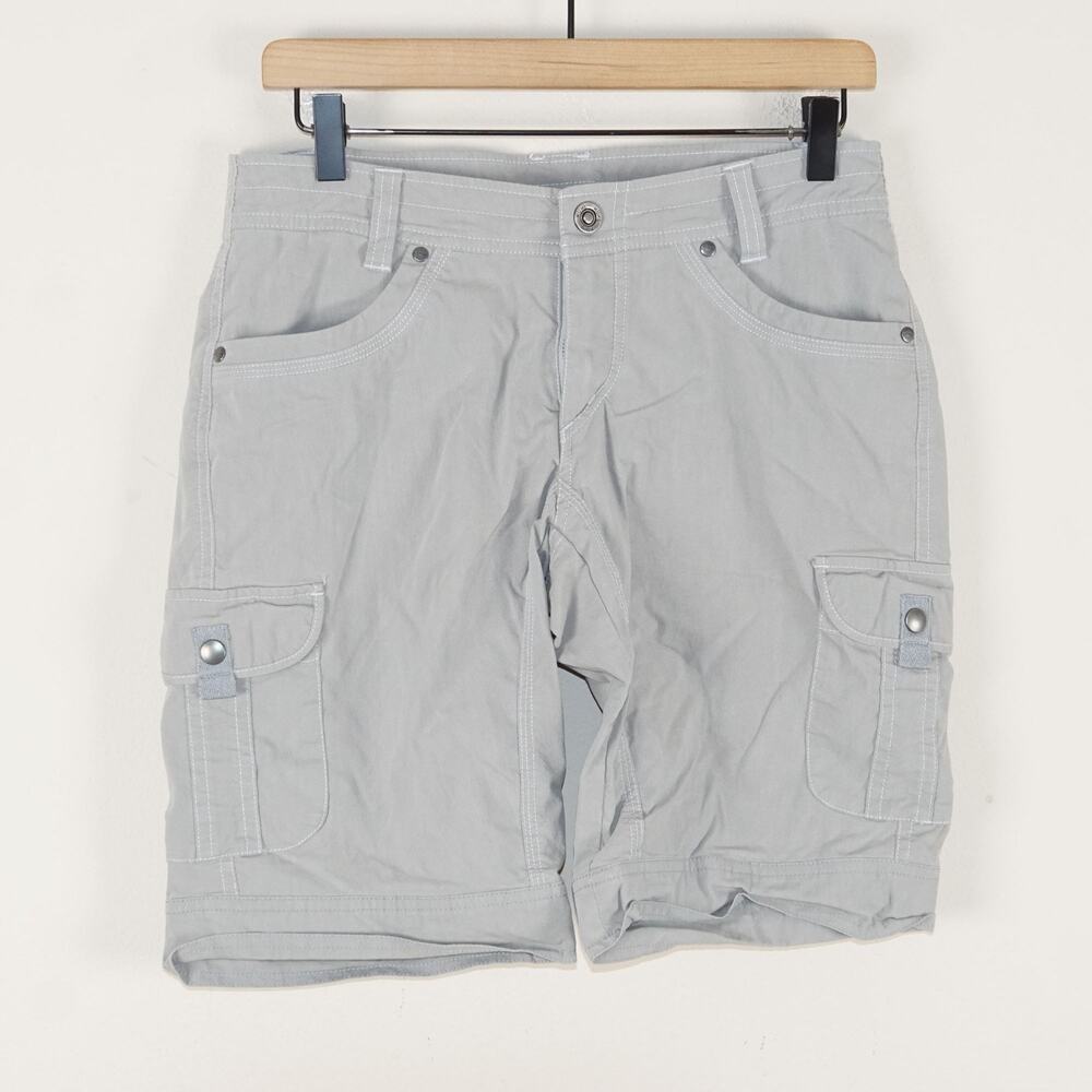 Kuhl Splash 11" Quick Dry Light Khaki UPF 50 Trail Shorts Womens Sz 6